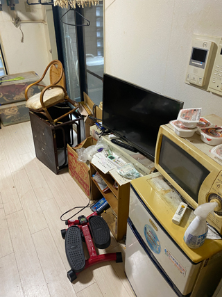 部屋のビフォア